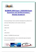 BUSMHR 2000 Exam 1 Prep 2025&sol;2026 &ndash; 200&plus; Questions & Correct Answers &vert; Globalization&comma; Culture&comma; Ethics&comma; Trade Theories & Market Entry Strategies