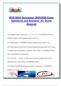 ISYE 6402 EXAM PACKAGE DEAL QUESTIONS AND VERIFIED DETAILED ANSWERS &vert; 100&percnt; GUARANTEED PASS &vert; ALREADY GRADED A&plus;