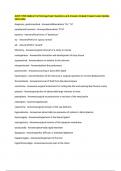 ALHS 1090 Medical Terminology Exam Questions and Answers Already Passed Latest Update 2025-2026