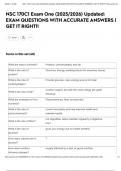 NSC 170C1 Exam One &lpar;2025&sol;2026&rpar; Updated&colon; EXAM QUESTIONS WITH ACCURATE ANSWERS &vert; GET IT RIGHT&excl;&excl;