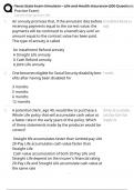 Texas State Exam Simulator - Life and Health Insurance &lpar;200 Questions Practice Exam&rpar;