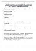 HIST2280 MIDTERM STUDY SET EXAM QUESTIONS WITH CORRECT ANSWERS 2025&sol;2026