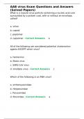 AAB virus Exam Questions and Answers &lpar;Solved Papers&rpar;&period;