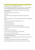 PGA PGM Level 1 Golf Cart Fleet Management Exam Questions and Answers Already Passed 