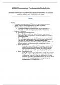 NR565 Pharmacology Fundamentals Study Guide  Be familiar with the interactive activities throughout course modules&period; You could see  variations of those same questions on your exams&period; 