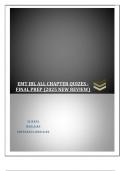 EMT JBL ALL CHAPTER QUIZES - FINAL PREP &lpar;2025 NEW REVIEW&rpar;&comma; EMT JBL FINAL TEST 2025&sol;2026 QS&AS&comma; EMT JBL FINAL 1-41 QUESTIONS AND ANSWERS 2025&comma; EMT JBL FINAL MOD EXAM QUESTIONS WITH 100&percnt; CORRECT ANSWERS 2025&comma; EMT JBL FINAL PRACTICE QUESTIONS AND VERIFIED AN