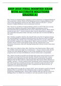 AHIP 2025 Final Boosted Exam With Accurate Solutions &ndash; Graded A&plus;