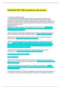 TEACHER TEST 700&period;6 questions and answers