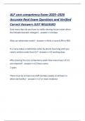 ALF Florida Core Training EXAms package deal 