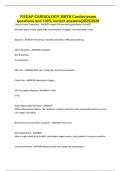 FISDAP CARDIOLOGY&comma; EMTB Cardiac&vert;exam questions and 100&percnt; correct answers&vert;2025&sol;2026