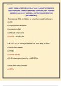 ABRET EXAM LATEST 2025&sol;2026 ACTUAL EXAM WITH COMPLETE  QUESTIONS AND CORRECT DETAILED ANSWERS &lpar;100&percnt; VERIFIED  ANSWERS&rpar; &vert;ALREADY GRADED A&plus;&vert; &vert;&vert;PROFESSOR VERIFIED&vert;&vert;  &vert;&vert;BRANDNEW&excl;&excl;&excl;&vert;&vert;