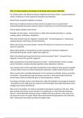 PHIL 101 Exam Questions and Answers Fully Solved Latest Version 2025-2026