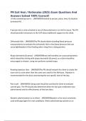 PN Exit Hesi &sol; Rationales &lpar;2025&rpar; Exam Questions And Answers Solved 100&percnt; Correct&excl;&excl;