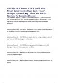C-201 Electrical Systems 1 SACA Certification &sol; Newest Comprehensive Study Guide &ndash; Expert Strategies&comma; Review of Key Quizzes&comma; and Practice Questions for Guaranteed Success