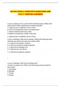 RN 202 EXAM 3 COMPLETE QUESTIONS AND FULLY VERIFIED ANSWERS&period;