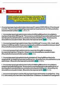 Adult medical surgical Dosage Calculation PN PROCTORED Exam retake 2025&sol;2026 With NGN A&plus; Graded Questions & Answers