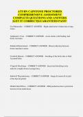 ATI RN Capstone Proctored Comprehensive Assessment &ndash; Complete Q&A &lpar;Guaranteed Pass&excl;&rpar; 2025&sol;2026