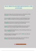 WGU D545 EXAM 2025 QUESTIONS AND ANSWERS