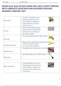 Exam &lpar;elaborations&rpar; NCCER Hand Tools   