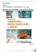 TEST BANK FOR Morrison-Valfre's Foundations of Mental Health Care in Canada&comma; 1st edition by Boris Bard &comma; Eric MacMullin ISBN&colon;978-1771722339 ALL CHAPTERS COVERED YOUR ULTIMATE GUIDE 100&percnt; VERIFIED A&plus; GRADE ASSURED&excl;&excl;&excl;&excl;&excl;&excl; NEW LATEST UPDATE&excl;&excl;&excl;&excl;&excl;&excl;&excl;