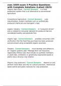 cses 1020 exam 3 Practice Questions with Complete Solutions &lpar;Latest 2025&rpar;&period;