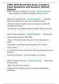 CSES 1020 David Han Exam 1-Auburn ECSES 1020 David Han Exam 1-Auburn Exam Questions and Answers &lpar;Solved Papers&rpar;&period;xam Questions and Answers &lpar;Solved Papers&rpar;&period;