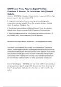 GMAT Exam Prep &sol; Accurate Expert Verified Questions & Answers for Guaranteed Pass &vert; Newest Update&comma;