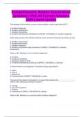 Comprehensive Dietetic Examination Questions With All Correct Answers 2025 Latest Update