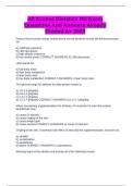 All Access Dietetics RD Exam Questions And Answers Already Graded A&plus; 2025