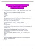 Nutrition and Dietetics Final Exam Latest Update With Complete Solutions 2025&vert;2026
