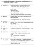 FTCE ART K-12 Revision 3 - Art Criticism 100&percnt; of Exam 2025 Questions AndAnswers &vert; Solved