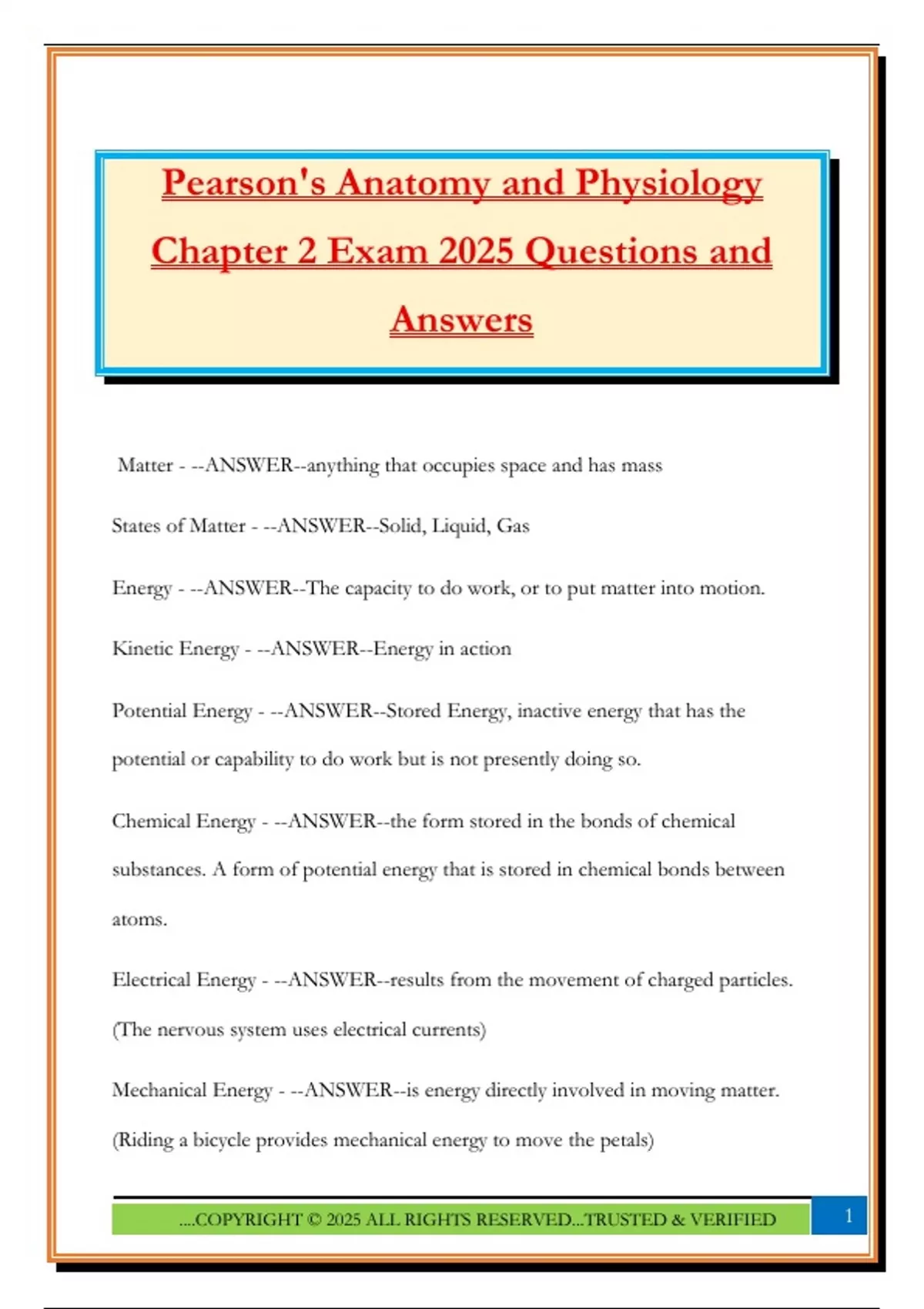 ANATOMY AND PHYSIOLOGY CHAPTER 2 QUIZ MULTIPLE CHOICE visual data 4