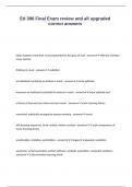 Ed 396 Final Exam review and all upgraded correct answers