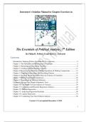 Solutions for The Essentials of Political Analysis&comma; 7th Edition by Philip H&period; Pollock