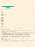 Jersey College &ndash; Foundations Final Exam Review &ndash; Comprehensive Study Guide with Key Terms and Concepts