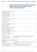 Exam &lpar;elaborations&rpar; Georgia Commercial Contractor Septic  