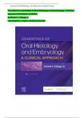 Test Bank For Essentials of Oral Histology and Embryology&colon; A Clinical Approach 6th Edition &lpar;LATEST&rpar; by Daniel J&period; Chiego Jr &vert; All Chapters &vert; Expert Verified Answers