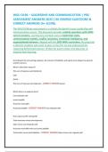 WGU D196 EXAM BUNDLE SET 2025&sol;2026 COMPLETE QUESTIONS AND WELL DEFINED ANSWERS &vert; ASSURED PASS &excl;&excl;&excl;