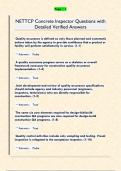 NETTCP Concrete Inspector Questions with  Detailed Verified Answers