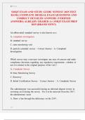 SMQT EXAM AND STUDY GUIDE NEWEST 2025&sol; 2026 TEST  BANK&vert; COMPLETE 300 REAL EXAM QUESTIONS AND  CORRECT DETAILED ANSWERS &lpar;VERIFIED  ANSWERS&rpar; ALREADY GRADED A&plus;&vert; SMQT EXAM PREP &lpar;BRAND NEW&excl;&excl;&rpar;