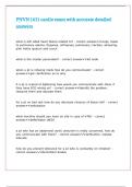 PNVN 1631 cardio exam with accurate detailed answers
