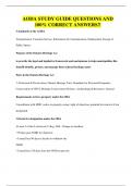 AODA STUDY GUIDE QUESTIONS AND 100&percnt; CORRECT ANSWERS&excl;&excl;