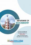 DEPARTMENT OF BIOCHEMISTRY