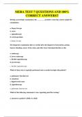 MERA TEST 7 QUESTIONS AND 100&percnt; CORRECT ANSWERS&excl;