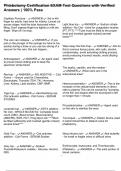 Phlebotomy Certification EXAM Test Questions with Verified Answers &vert; 100&percnt; Pass