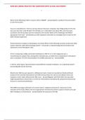 RAPS RAC &lpar;DRUG&rpar; PRACTICE TEST 103 QUESTIONS WITH ACTUAL SOLUTIONS&excl;&excl;