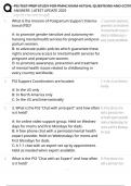 PSI TEST PREP STUDY FOR PMHC EXAM ACTUAL QUESTIONS AND CORRECT ANSWERS LATEST UPDATE 2025