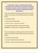 ATI RN MEDICAL SURGICAL NGN BRAND NEW VERSION  PROCTORED LATEST 2025&sol;2026 ACTUAL EXAM WITH COMPLETE  QUESTIONS AND CORRECT DETAILED ANSWERS &lpar;100&percnt; VERIFIED  ANSWERS&rpar; &vert;ALREADY GRADED A&plus;&vert; &vert;&vert;PROFESSOR VERIFIED&vert;&vert;  &vert;&vert;BRANDNEW&excl;&excl;&excl;&vert;&vert; 