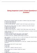 Smog Inspector Level 1 Exam Questions And Correct Answers