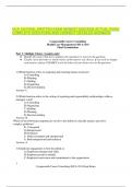 Health Care Management &lpar;HCA-201&rpar; &ndash; Coopersmith Career Consulting &ndash; Final Examination with Answers